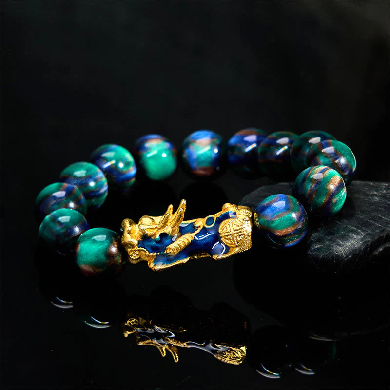 FREE Today: Prosperity and HealingÂ Colorful Sea Willow Color Change PiXiu Bracelet