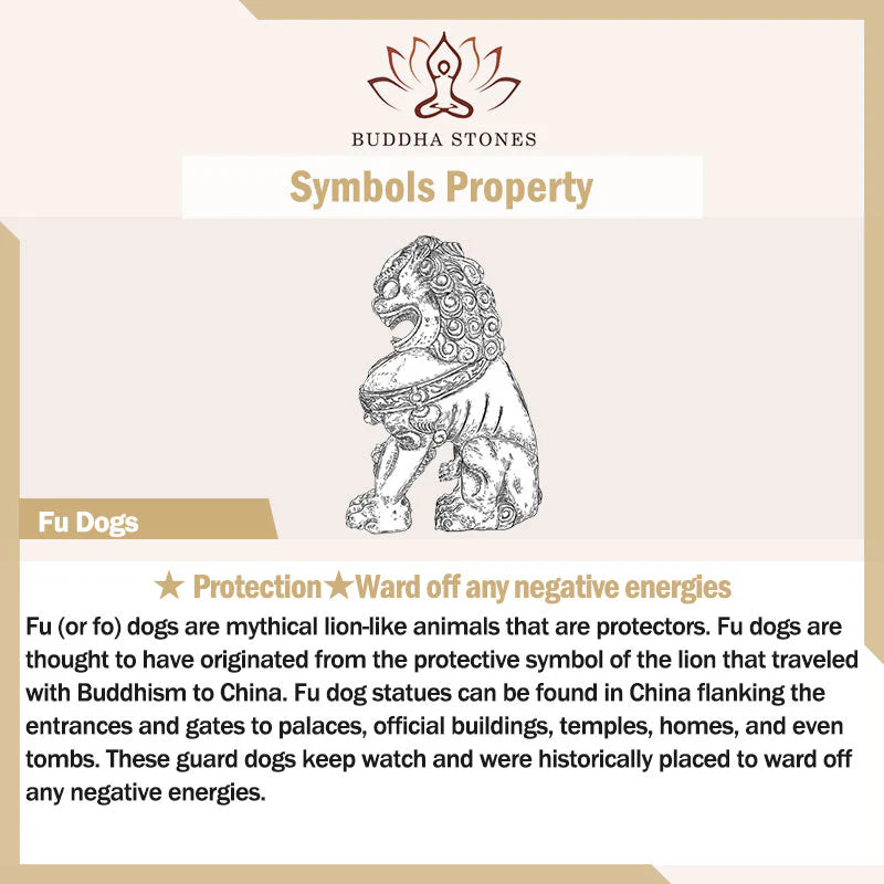 Buddha Stones Small Pair of Lion Fu Foo Dogs Ward Off Evil Protection Home Resin Decoration (Extra 30% Off | USE CODE: FS30)