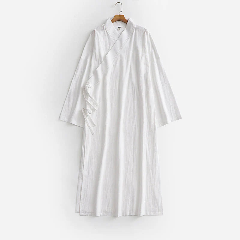 Buddha Stones Wudang Traditional Tai Chi Martial Arts Ceremony Long Sleeve Men's Taoist Long Robe
