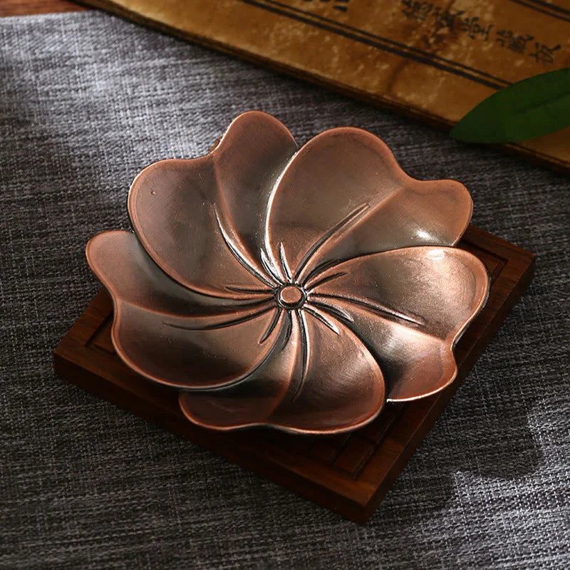 Buddha Stones Lotus Dragon Phoenix Eight Auspicious Symbols Zinc Alloy Incense Stick Holder Healing Incense Burner Decoration (Extra 35% Off | USE CODE: FS35)