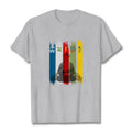 Buddha Stones Six True Words 'Om Mani Padme Hum' Buddha Sitting With Lotus Cotton Tee T-shirt