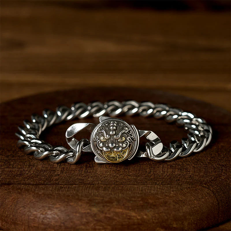 Buddha Stones Copper PiXiu Wealth Luck Bracelet