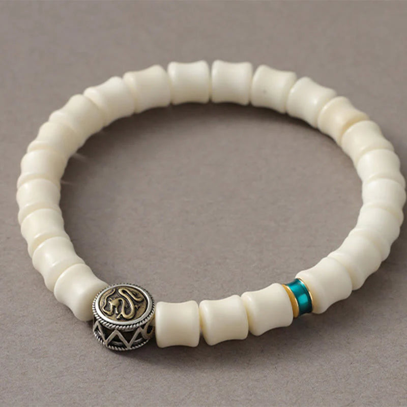 Buddha Stones Bodhi Seed Dragon Pattern Keep Away Evil Spirits Bracelet