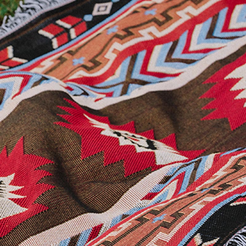 Buddha Stones Geometric Warm Comfortable Camping Home Office Bed Blanket