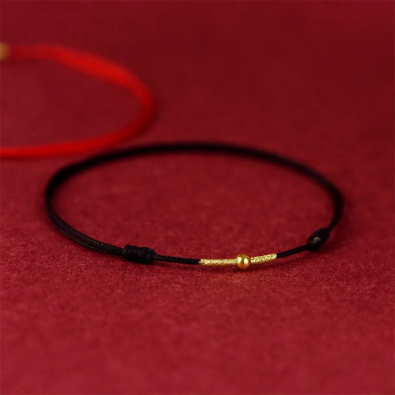 FREE Today: Provide Support Golden Bead Protection Braided Rope Bracelet Anklet
