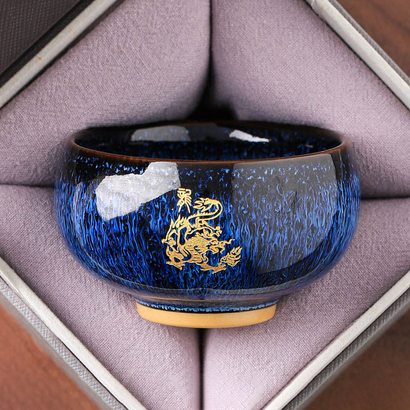 Buddha Stones Chinese Zodiac Year Of The Horse Ceramic Teacup Kung Fu Tea Cup 135ml
