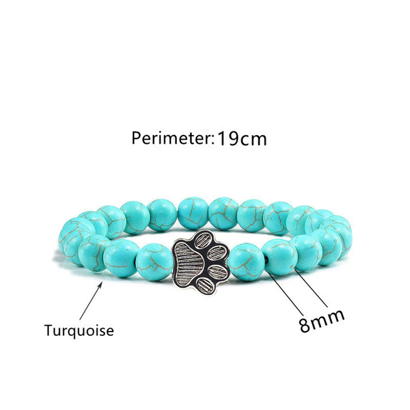 Buddha Stones âSave A Dogâ Stone Bracelet
