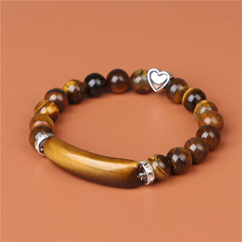 FREE Today: Spiritual Healing Amethyst Tiger Eye Lapis Lazuli Green Aventurine Rhodonite Dalmatian Jasper Bracelet