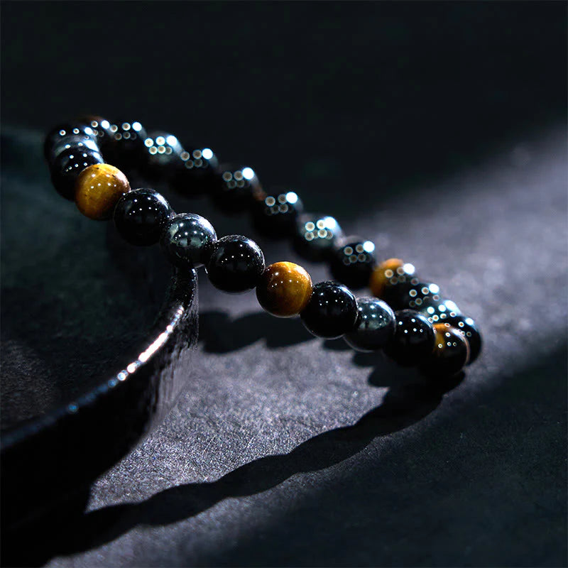 Buddha Stones Various Tiger Eye Confidence Bracelet