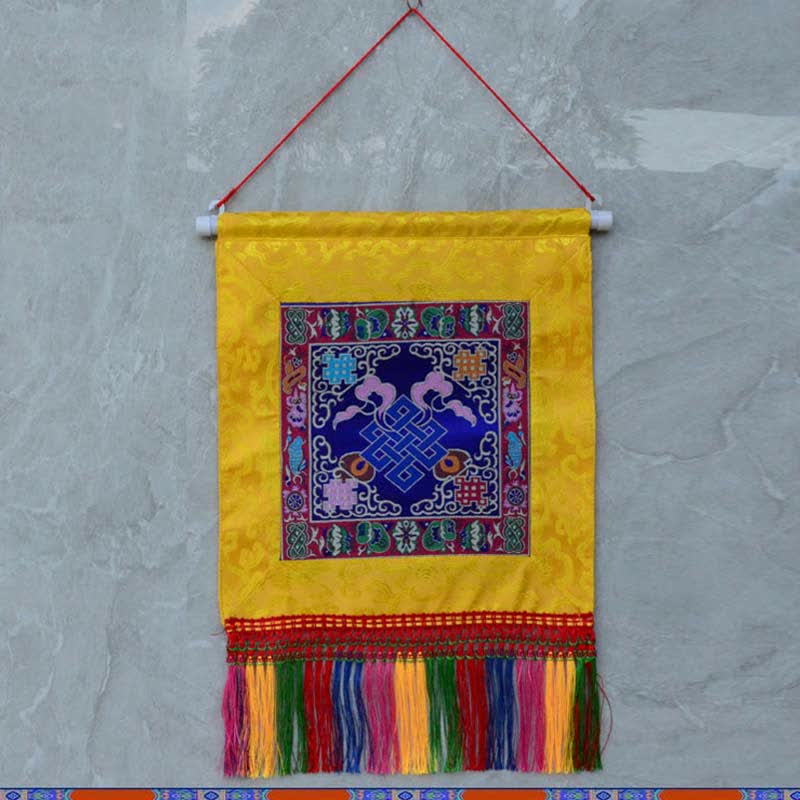 Buddha Stones Vajra Auspicious Symbols Spiritual Power Wall Art