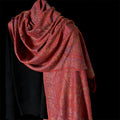 Buddha Stones Spring Cashew Flower Stripes Pattern Tassel Cozy Scarf Shawl