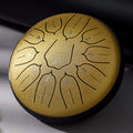 Buddha Stones Steel Tongue Drum Sound Healing Meditation Yoga Lotus Drum Kit 11 Note 6 Inch