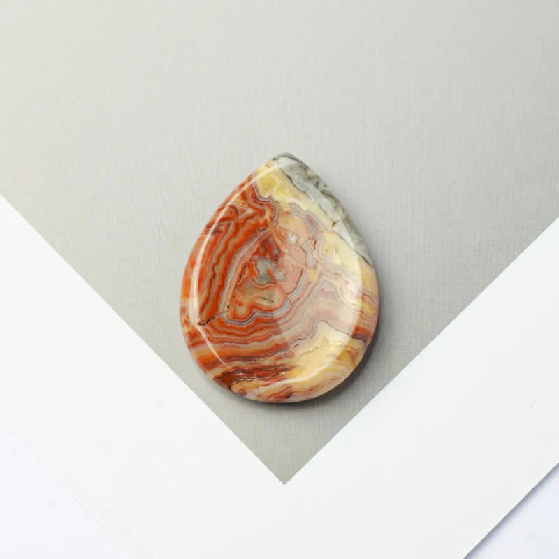 Buddha Stones Teardrop Shape Worry Stone Protection Crystal Decor 34*26*7.8cm