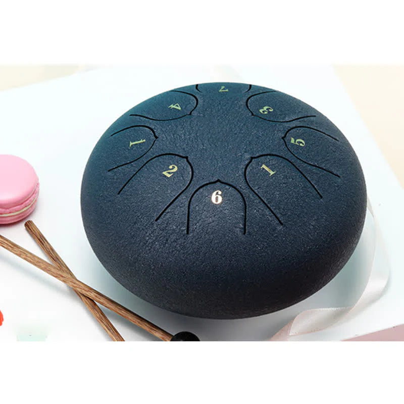 Buddha Stones Steel Tongue Drum Sound Healing Meditation Yoga Drum Kit