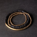 Buddha Stones Vintage Lava Rock Copper Brass Multi-turn Wrap Calm Bracelet