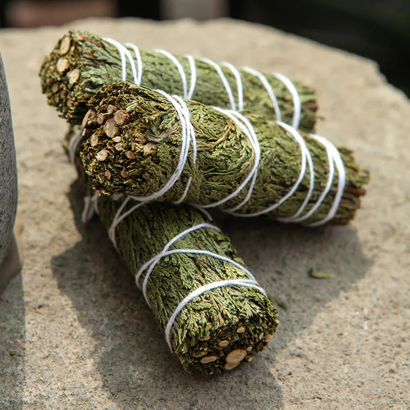 Buddha Stones Cedar Smudge Stick for Home Cleansing Incense Meditation and Rituals Cedar Sticks Incense Wands