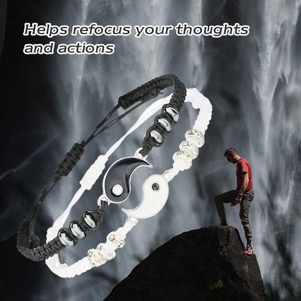 FREE Today:  Everlasting Friendship Love Couple Balance Bracelet