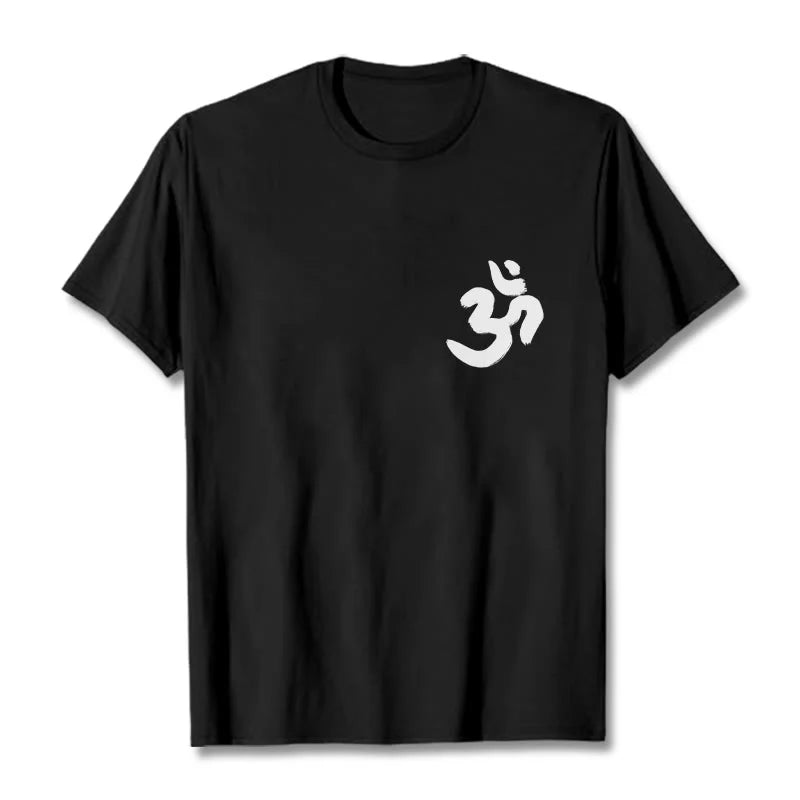 Buddha Stones Om Symbol Sanskrit Tee T-shirt