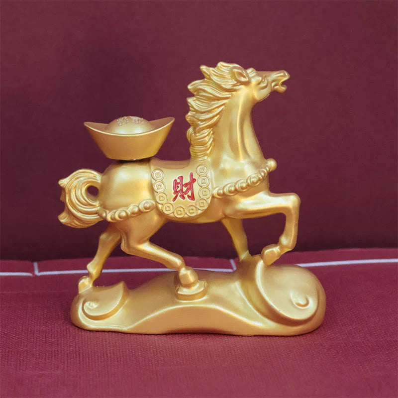 Buddha Stones Wishing You Success and Good Fortune Year of the Horse Decor Includes Gift Message Card