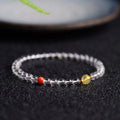 Buddha Stones Natural Clear Quartz Clarity Bracelet