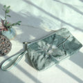 Buddha Stones Small Flower Plum Cherry Crane Peach Blossom Embroidery Canvas Wallet Shopping Purse
