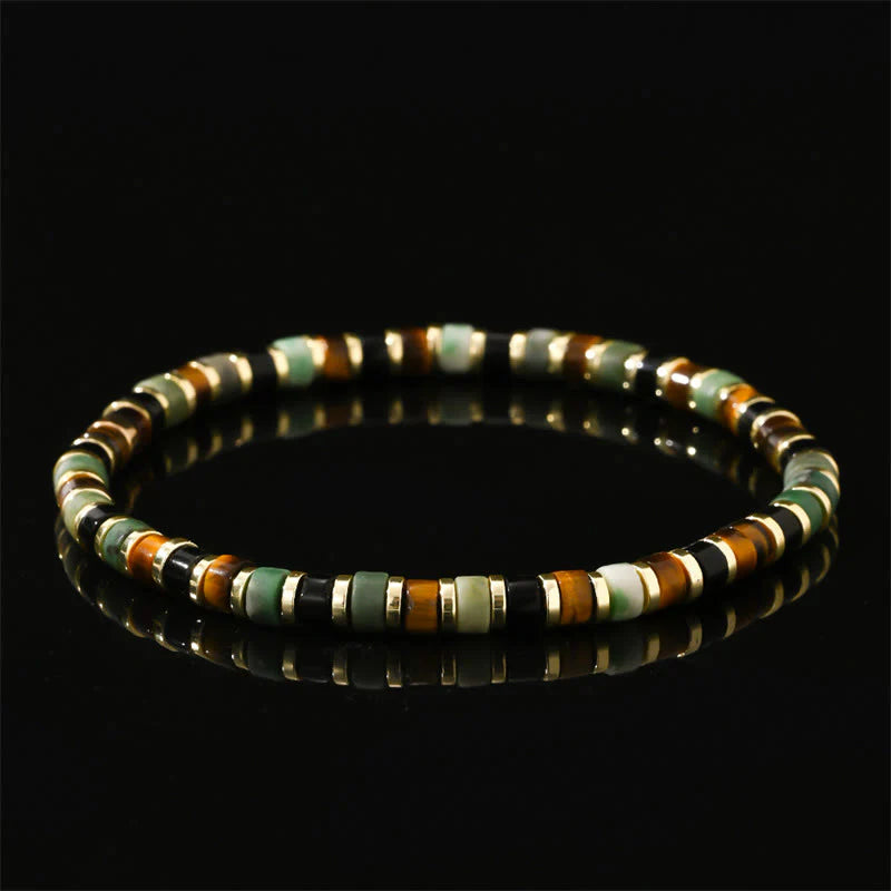 FREE Today: Support and Powerful Natural Hematite Tiger Eye Stones Bracelet