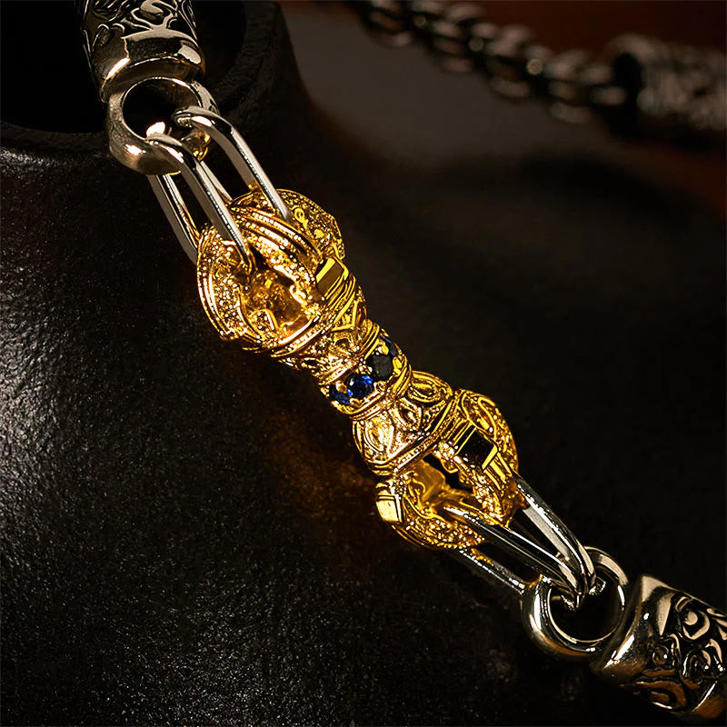 FREE Today: Luck and Balance Copper Dorje Vajra Chain Bracelet