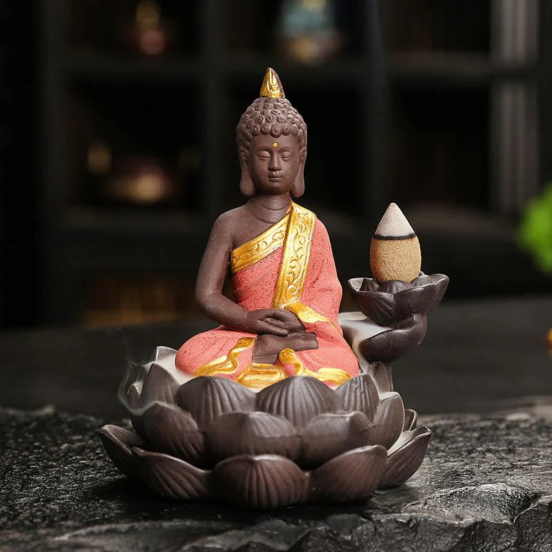 Buddha Stones Buddha Serenity Home Decoration Incense Burner