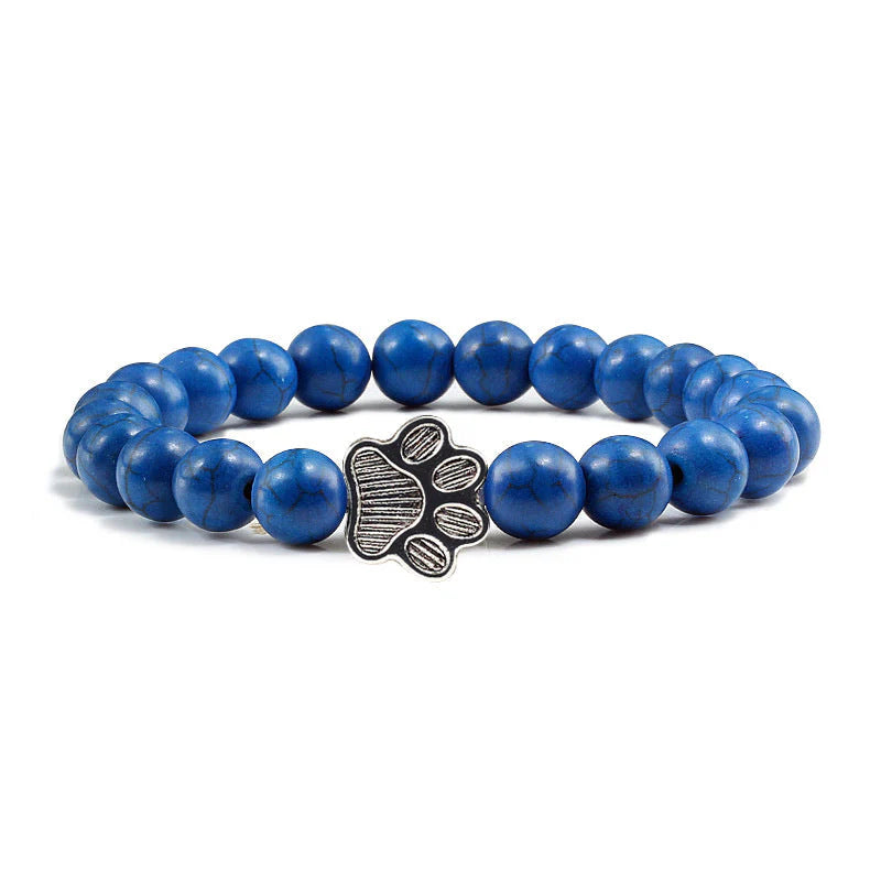 Buddha Stones âSave A Dogâ Stone Bracelet
