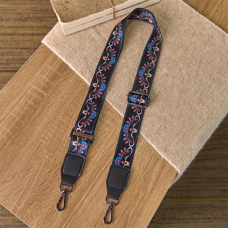 Buddha Stones Bohemian Morning Glory Flower Adjustable Handbags Crossbody Shoulder Bag Straps Replacement