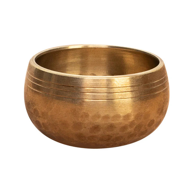 Buddha Stones Handmade Mini Small Singing Bowl for Healing and Meditation Sound Bowl Set 1.57*0.98 IN