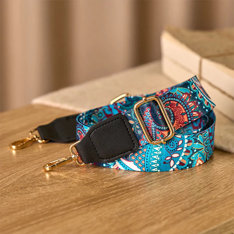 Buddha Stones Bohemian Sunflower Eyes Adjustable Handbags Crossbody Shoulder Bag Straps Replacement