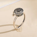 Yin Yang Copper Luck Wealth Rotatable Ring