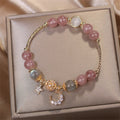 FREE Today: The Healing Positive Strawberry Quartz Bracelet
