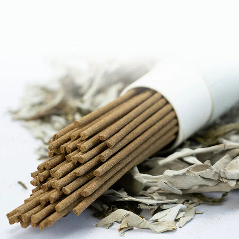 Buddha Stones White Sage Incense Purify Healing Meditation California Sage Incense Sticks