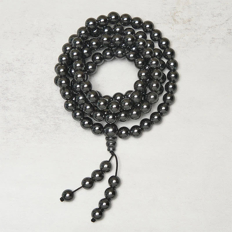 Buddha Stones 108 Beads Terahertz Focus Clarity Mala