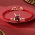 âââA Flash Sale- Buddha Stones 925 Sterling Silver Year of the Dragon Natural Red Agate Dragon Attract Fortune Fu Character Strength Bracelet Necklace Pendant Earrings