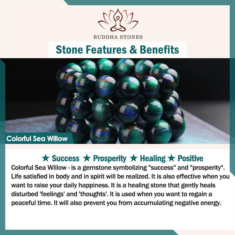 FREE Today: Prosperity and HealingÂ Colorful Sea Willow Color Change PiXiu Bracelet