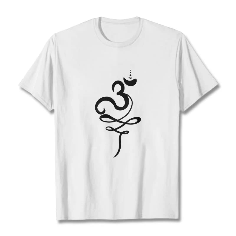 Buddha Stones OM Sanskrit Tee T-shirt