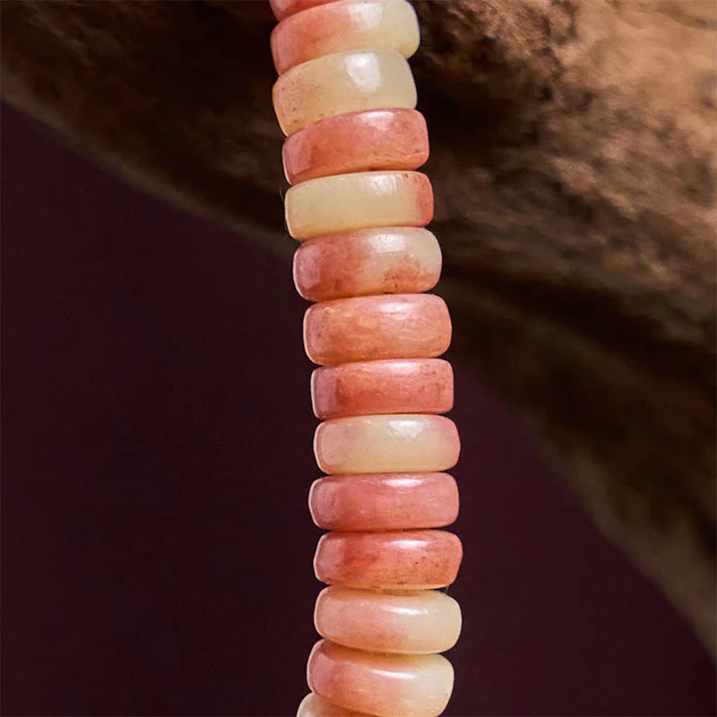 Buddha Stones Natural Tibetan Camel Bone Purple Blood Beads Keep Away Evil Spirits Bracelet