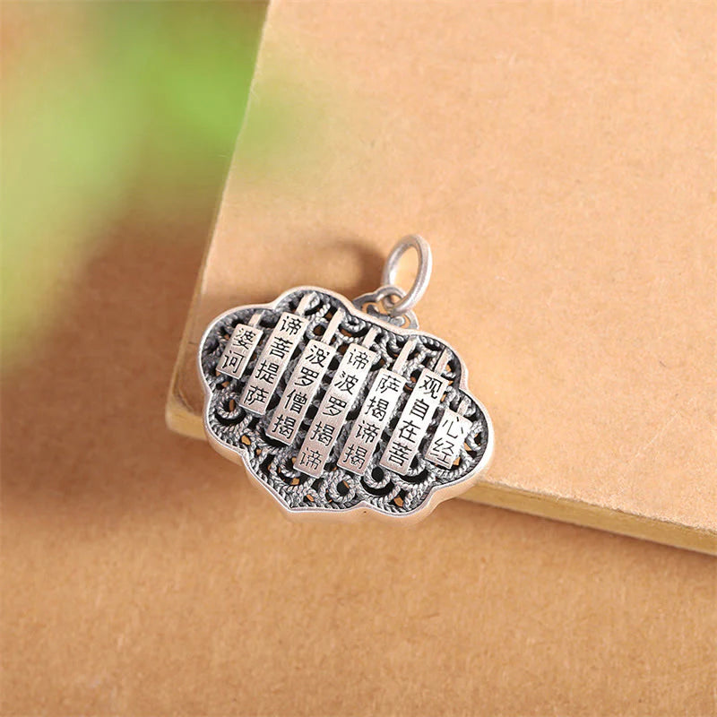 Buddha Stones Lotus Auspicious Cloud New Beginning Necklace Pendant Ring (Extra 30% Off | USE CODE: FS30)