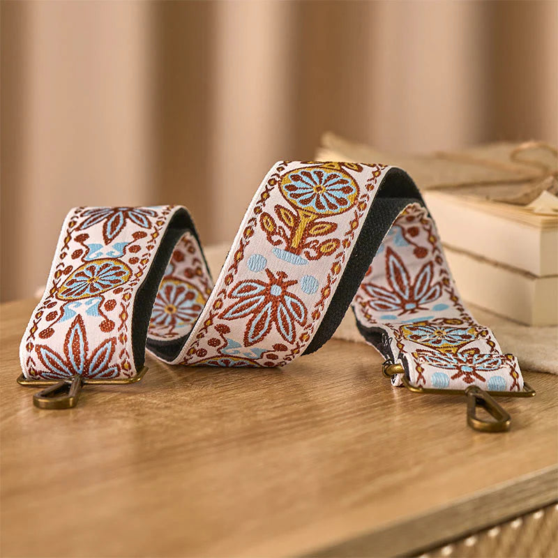 Buddha Stones Boho Maple Leaf Flower Geometric Adjustable Handbags Crossbody Shoulder Bag Straps Replacement