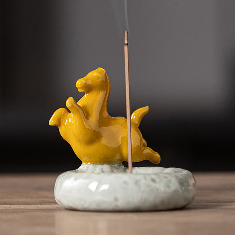 Buddha Stones Year Of The Horse 2026 New Year Home Decoration Incense Burner