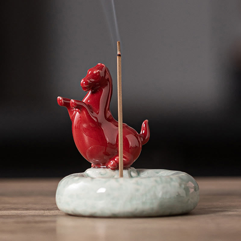 Buddha Stones Year Of The Horse 2026 New Year Home Decoration Incense Burner