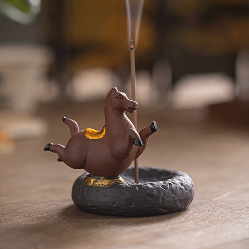 Buddha Stones Year Of The Horse 2026 New Year Home Decoration Incense Burner