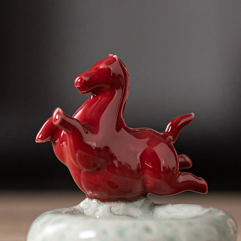 Buddha Stones Year Of The Horse 2026 New Year Home Decoration Incense Burner