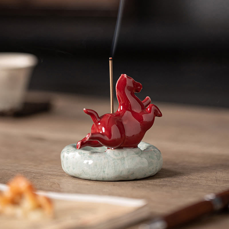 Buddha Stones Year Of The Horse 2026 New Year Home Decoration Incense Burner