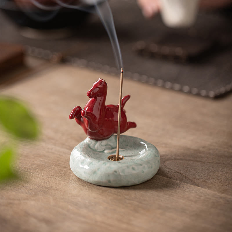 Buddha Stones Year Of The Horse 2026 New Year Home Decoration Incense Burner