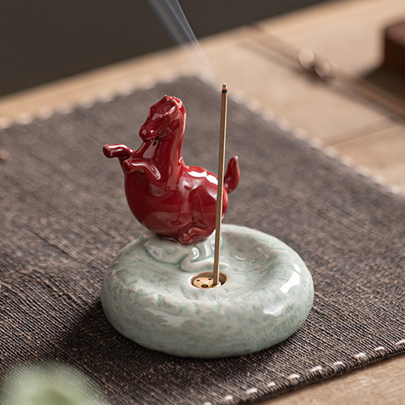 Buddha Stones Year Of The Horse 2026 New Year Home Decoration Incense Burner