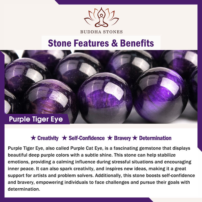 Buddha Stones Multicolored Bead Green Tiger Eye Amethyst Craved Six True Words Leather Balance Bracelet